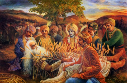 Bishma's Passing Away