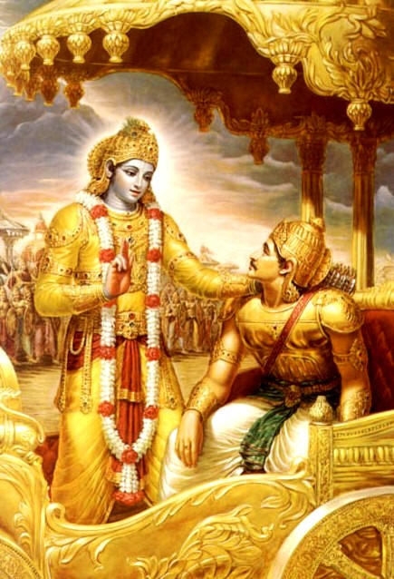 Arjuna-Krishna-Chariot