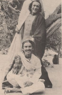 George Harrison and Ravi Shankar