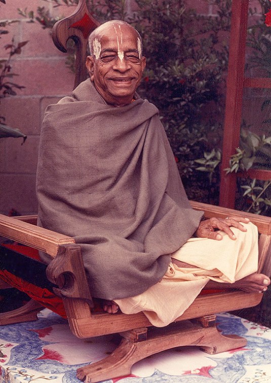 Srila Prabhupada LA Garden