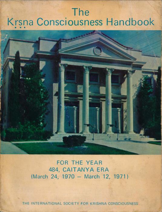 The Krishna Consciousness Handbook