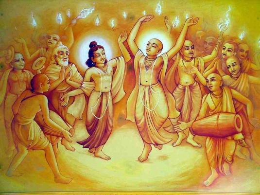 Lord Caitanya's Sankirtan Party