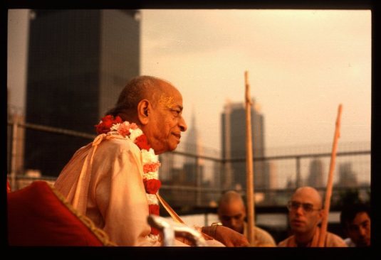 Srila Prabhupada in New York