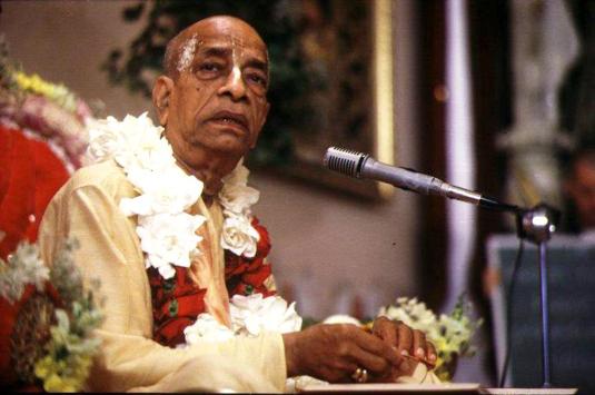 Srila Prabhupada speaking