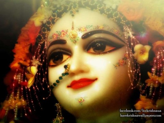 Srimati Radharani's beauty1