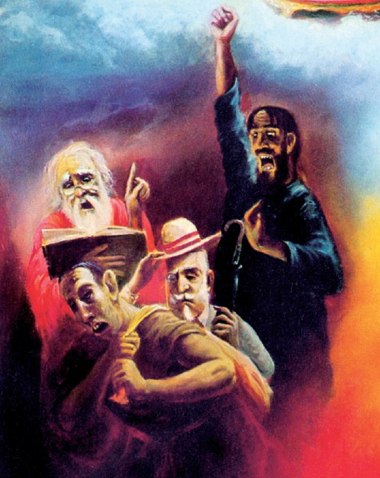 Four kinds of impious men