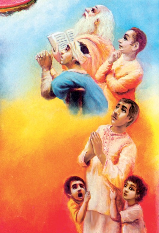 Four kinds of pious men