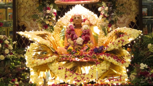  Srila Prabhupada's 2014 disappearance day  Vyasasan 068