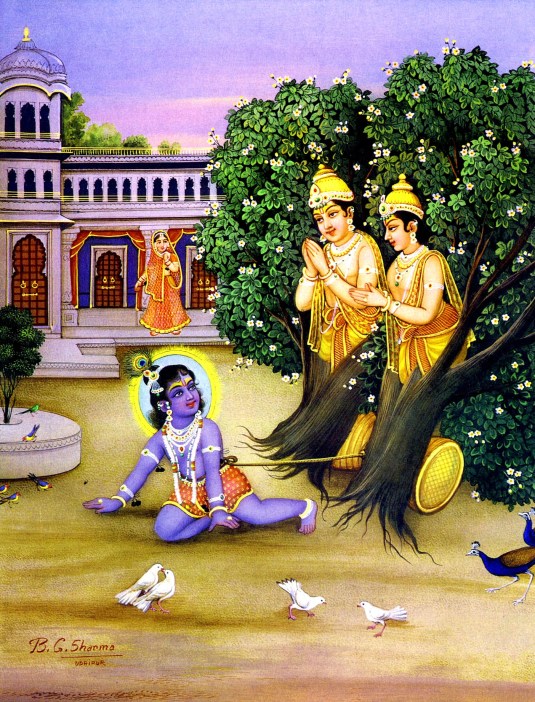 Krishna childhood pastimes