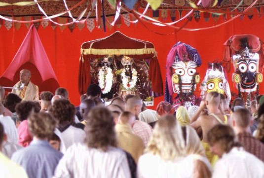 bhagavata dharma discourses at new vrindavan