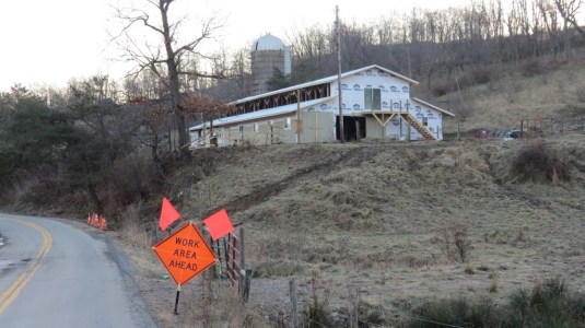 Ox Barn Project at New Vrindavan