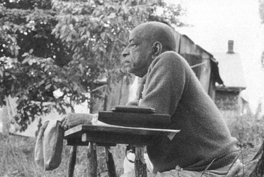 Srila Prabhupada at New Vrindavan West Virginia