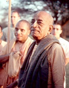 Srila Prabhupada and Sudama Swami