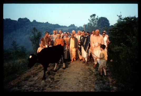 Srila Prabhupada At New Vrindaban