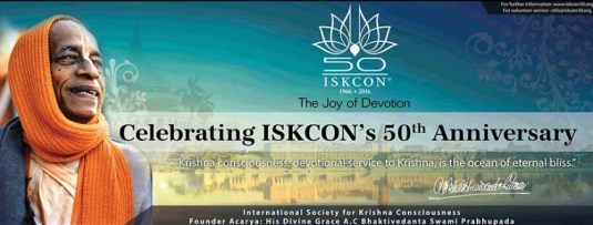 ISKCON 50th anniversary