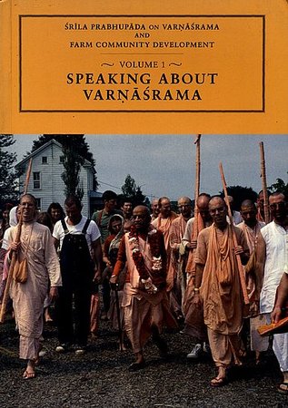 speaking about varnasrama